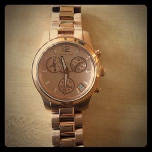 Michael Kors Rose Gold Watch